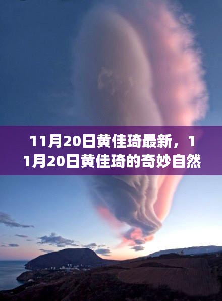 11月20日黃佳琦的奇妙自然探索，尋找內心的綠水青山