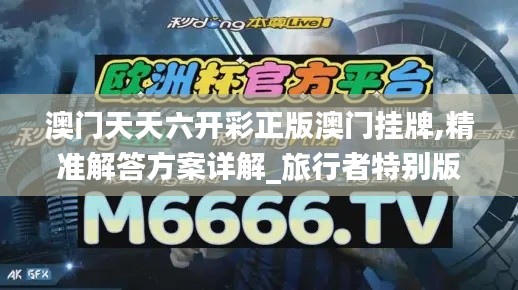 澳門天天六開彩正版澳門掛牌,精準解答方案詳解_旅行者特別版MQA1.60