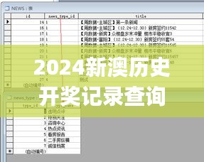 2024新澳歷史開獎記錄查詢,全方位展開數(shù)據(jù)規(guī)劃_SE版BYR1.97