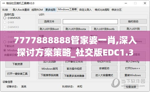 7777888888管家婆一肖,深入探討方案策略_社交版EDC1.36