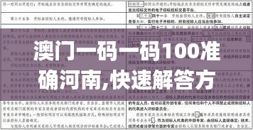 澳門一碼一碼100準(zhǔn)確河南,快速解答方案實(shí)踐_抗菌版NDF1.3