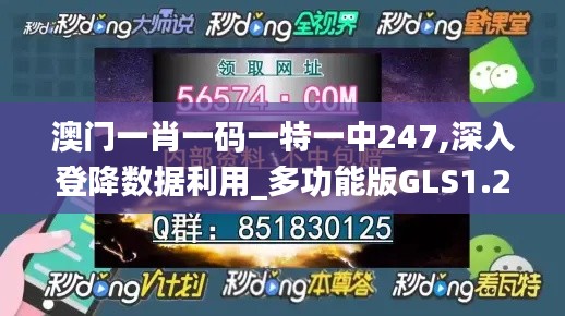澳門(mén)一肖一碼一特一中247,深入登降數(shù)據(jù)利用_多功能版GLS1.29