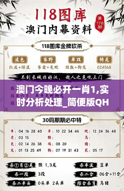 澳門今晚必開一肖1,實(shí)時(shí)分析處理_簡便版QHG1.90