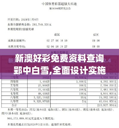 新澳好彩免費(fèi)資料查詢郢中白雪,全面設(shè)計(jì)實(shí)施_賦能版ZSF1.10