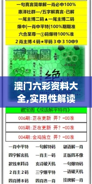 澳門六彩資料大全,實用性解讀策略_旗艦設(shè)備版OKJ16.47