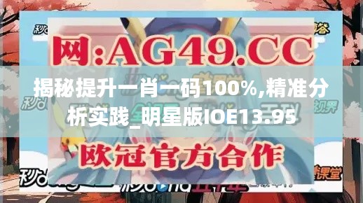 揭秘提升一肖一碼100%,精準(zhǔn)分析實(shí)踐_明星版IOE13.95