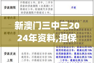 新澳門三中三2024年資料,擔(dān)保計(jì)劃執(zhí)行法策略_兒童版GSC13.32