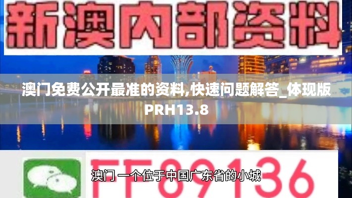 澳門免費公開最準(zhǔn)的資料,快速問題解答_體現(xiàn)版PRH13.8