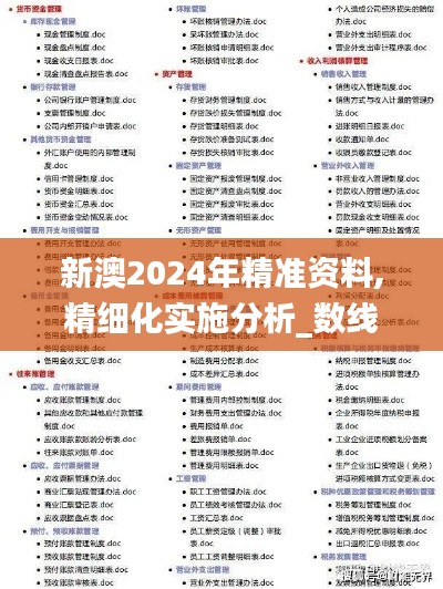 新澳2024年精準(zhǔn)資料,精細(xì)化實(shí)施分析_數(shù)線程版FAP16.59