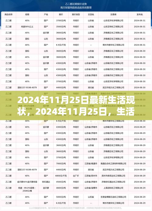 揭秘2024年11月25日生活現(xiàn)狀，深邃畫卷展現(xiàn)當(dāng)代生活面貌