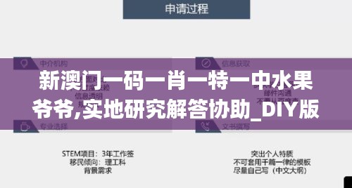 新澳門一碼一肖一特一中水果爺爺,實地研究解答協(xié)助_DIY版SXS19.71