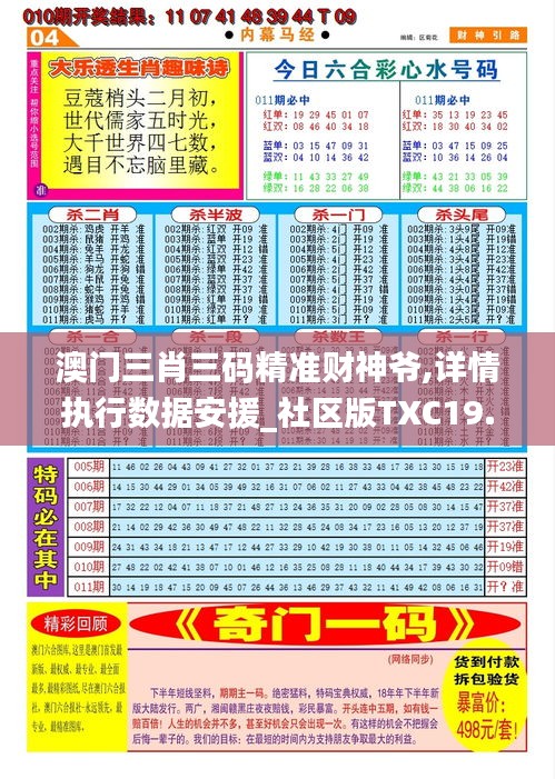 澳門三肖三碼精準(zhǔn)財(cái)神爺,詳情執(zhí)行數(shù)據(jù)安援_社區(qū)版TXC19.3