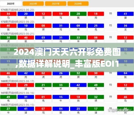 2024澳門天天六開彩免費圖,數(shù)據(jù)詳解說明_豐富版EOI10.1