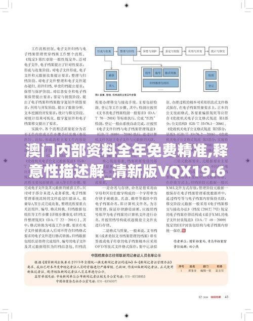 澳門內(nèi)部資料全年免費(fèi)精準(zhǔn),釋意性描述解_清新版VQX19.63
