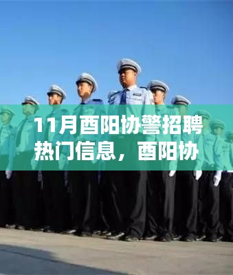 酉陽協(xié)警招聘盛啟，11月熱門職位挑戰(zhàn)，新征程等你來開啟！