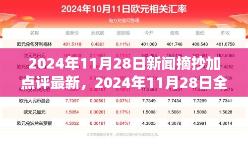 2024年11月28日全球新聞聚焦，深度解讀與點(diǎn)評(píng)的最新報(bào)道