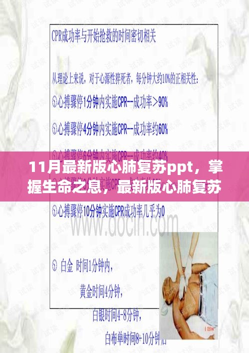 最新心肺復蘇PPT，掌握生命之息，走向自信成就之路