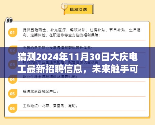 2024年大慶電工最新招聘預(yù)測，智能體驗與創(chuàng)新之旅