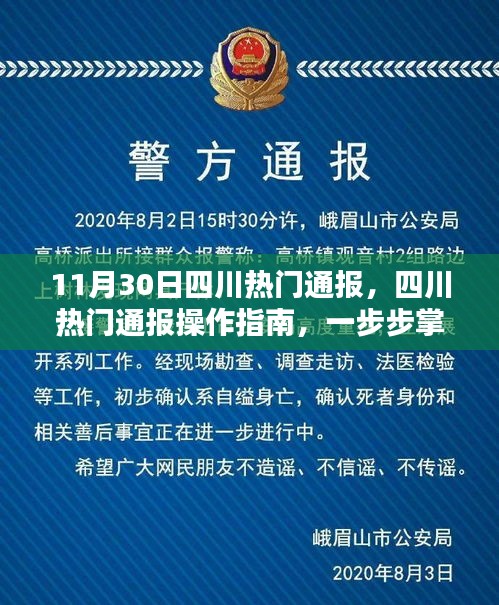 四川熱門通報操作指南，掌握任務(wù)技能，一步步成為操作達人