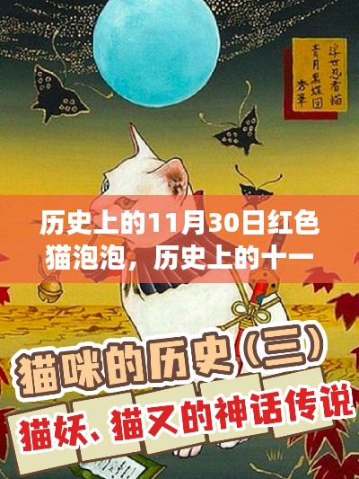 紅色貓泡泡的神秘故事，歷史上的十一月三十日揭秘