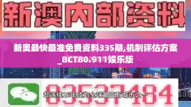 新奧最快最準免費資料335期,機制評估方案_BCT80.911娛樂版