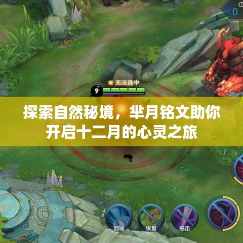 羋月銘文助探自然秘境，開啟十二月心靈之旅