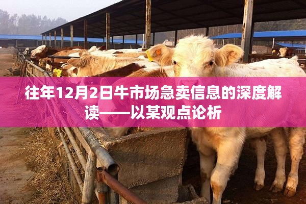 深度解讀，往年牛市場急賣信息背后的觀點解析