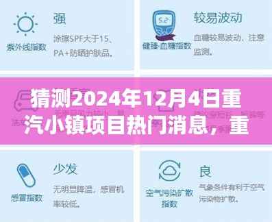 揭秘重汽小鎮(zhèn)項目未來展望，科技巨擘重塑生活，揭秘重磅科技新品展望于2024年重磅推出