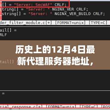歷史上的代理服務器變遷，十二月四日的代理服務器地址變遷及其時代影響