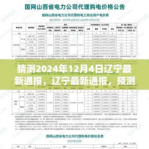 遼寧未來(lái)展望，預(yù)測(cè)與評(píng)測(cè)2024年12月4日的最新通報(bào)