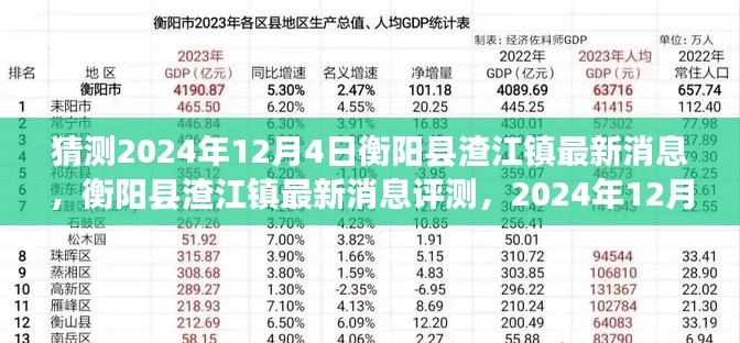 獨家解讀，衡陽縣渣江鎮(zhèn)最新消息深度解讀與預測——2024年12月4日展望