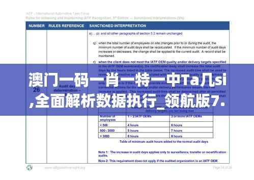 澳門一碼一肖一特一中Ta幾si,全面解析數(shù)據(jù)執(zhí)行_領航版7.496