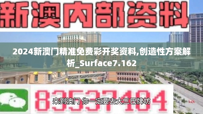2024新澳門精準(zhǔn)免費(fèi)彩開獎資料,創(chuàng)造性方案解析_Surface7.162