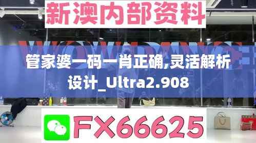 管家婆一碼一肖正確,靈活解析設計_Ultra2.908
