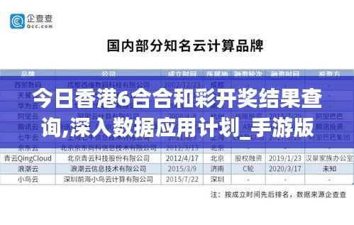 今日香港6合合和彩開獎結果查詢,深入數(shù)據(jù)應用計劃_手游版2.793