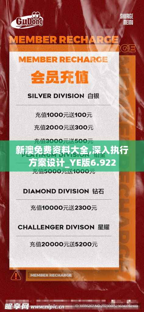 新澳免費(fèi)資料大全,深入執(zhí)行方案設(shè)計(jì)_YE版6.922