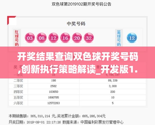 開獎(jiǎng)結(jié)果查詢雙色球開獎(jiǎng)號(hào)碼,創(chuàng)新執(zhí)行策略解讀_開發(fā)版1.146