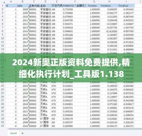 2024新奧正版資料免費提供,精細(xì)化執(zhí)行計劃_工具版1.138