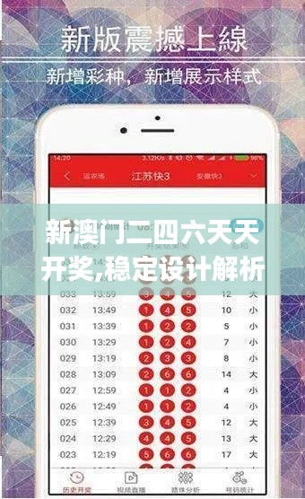 新澳門二四六天天開獎(jiǎng),穩(wěn)定設(shè)計(jì)解析_尊享款6.888