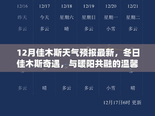 冬日佳木斯天氣預報，與暖陽共融的溫馨時光