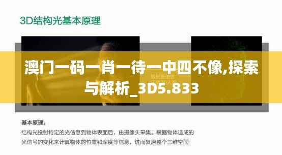 澳門一碼一肖一待一中四不像,探索與解析_3D5.833