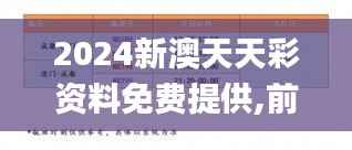 2024新澳天天彩資料免費(fèi)提供,前沿評估說明_薄荷版10.750
