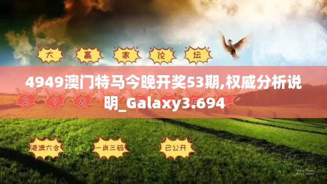 4949澳門特馬今晚開獎53期,權(quán)威分析說明_Galaxy3.694