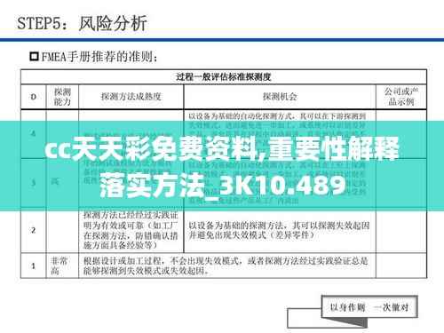 cc天天彩免費資料,重要性解釋落實方法_3K10.489