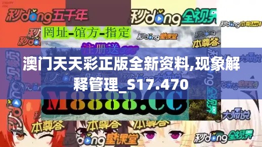 澳門天天彩正版全新資料,現象解釋管理_S17.470