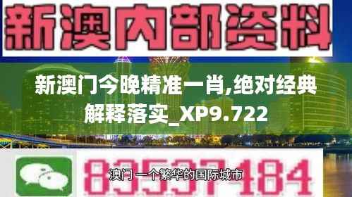 新澳門今晚精準(zhǔn)一肖,絕對經(jīng)典解釋落實_XP9.722