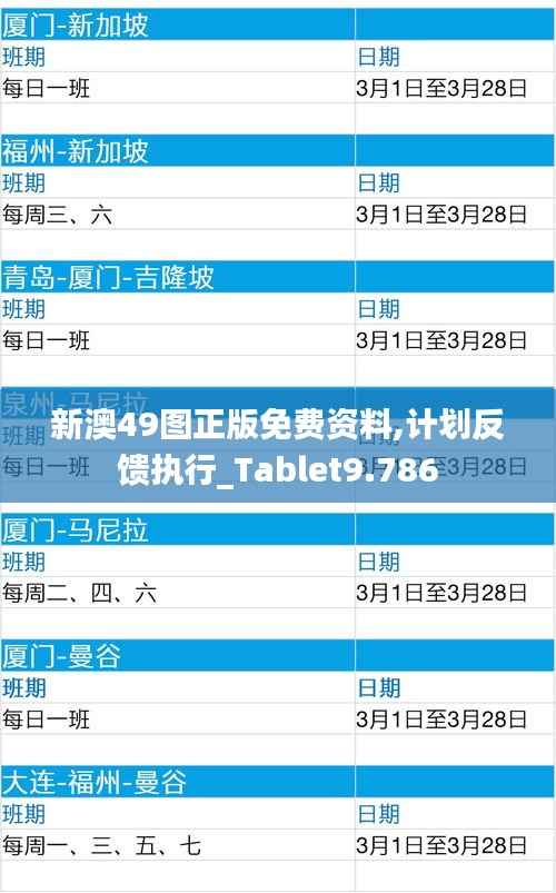 新澳49圖正版免費(fèi)資料,計(jì)劃反饋執(zhí)行_Tablet9.786
