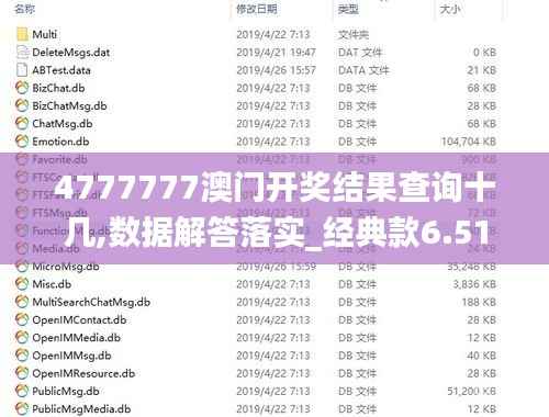 4777777澳門開獎(jiǎng)結(jié)果查詢十幾,數(shù)據(jù)解答落實(shí)_經(jīng)典款6.510