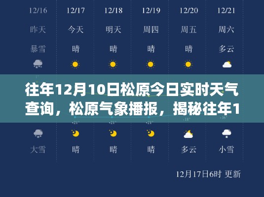 揭秘往年12月10日松原今日實(shí)時天氣狀況，氣象播報助你了解最新動態(tài)！