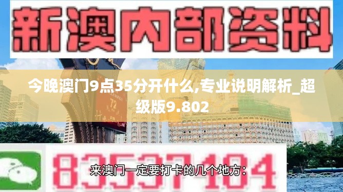 今晚澳門9點35分開什么,專業(yè)說明解析_超級版9.802